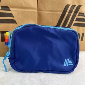 Aldi Gear Belt Bag Navy with Striped Belt Aldi Logo NWT